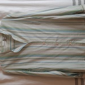 Chicos striped long sleeve blouse Size 3